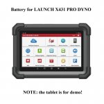 Battery Replacement for LAUNCH X431 PRO DYNO Scanner